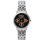 Casual Silver-Tone Watch : Led Zeppelin Symbols