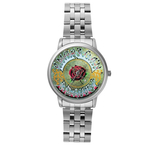 Casual Silver-Tone Watch : Grateful Dead - American Beauty