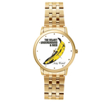 Casual Gold-Tone Watch : Velvet Underground & Nico - Banana - Andy Warhol