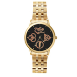 Casual Gold-Tone Watch : Led Zeppelin Symbols