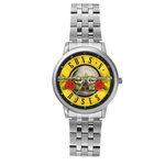 Casual Silver-Tone Watch : Guns N' Roses