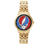 Casual Gold-Tone Watch : Grateful Dead - Steal Your Face