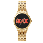Casual Gold-Tone Watch : AC/DC