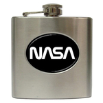 Liquor Hip Flask (6 oz) : NASA