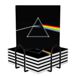 Square Ceramic Coasters : Pink Floyd - The Dark Side of the Moon