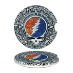 Ceramic Car Coasters : Grateful Dead - Aztec - Steal Your Face