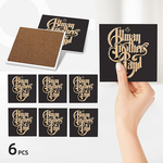 Square Ceramic Coasters : Allman Brothers Band