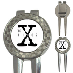 Golf Divot Repair Tool : X-Files (white-black)
