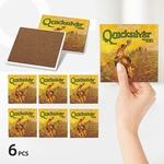 Square Ceramic Coasters : Quicksilver Messenger Service - Happy Trails