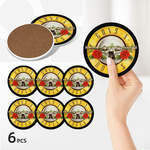Round Ceramic Coasters : Guns N' Roses
