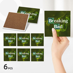 Square Ceramic Coasters : Breaking Bad