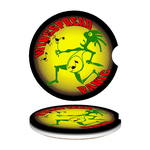 Ceramic Car Coasters : Widespread Panic - Note Eater