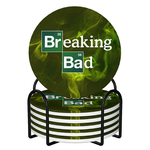 Round Ceramic Coasters : Breaking Bad