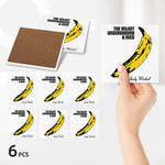 Square Ceramic Coasters : Velvet Underground & Nico - Andy Warhol