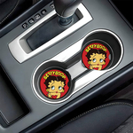 Ceramic Car Coasters : Betty Boop