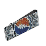 Money Clip (silver) : Grateful Dead - Aztec - Steal Your Face