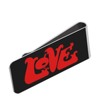Money Clip (silver) : Love