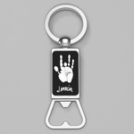 Bottle Opener Keychain : Jerry Garcia Handprint