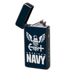 Lighter : United States Navy (front, open lid)