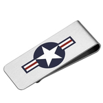 Money Clip (silver) : USAF - United States Air Force