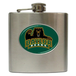 Liquor Hip Flask (6oz) : Baylor Bears