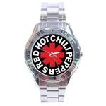 Chrome Dial Watch : Red Hot Chili Peppers - RHCP