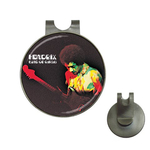 Golf Hat Clip with Ball Marker : Jimi Hendrix - Band of Gypsys
