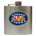 Liquor Hip Flask (6oz) : Auburn Tigers