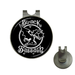 Golf Hat Clip with Ball Marker : Black Sabbath