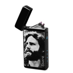 Lighter : Jim Morrison - An American Prayer (front, open lid)