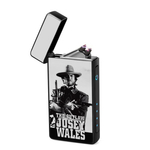 Lighter : Clint Eastwood - The Outlaw Josey Wales (front, open lid)
