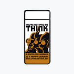 Lighter : Futurama - You're Not Paid To Think! (front)