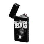Lighter : Notorious BIG (front, open lid)