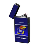 Lighter : Kansas Jayhawks (front, open lid)