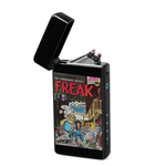 Lighter : Freak Brothers (front, open lid)