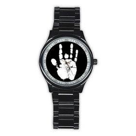 Casual Black Watch : Jerry Garcia Handprint