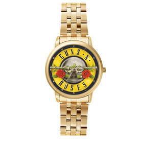 Casual Gold-Tone Watch : Guns N' Roses