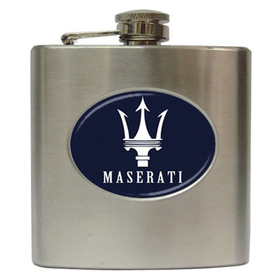 Liquor Hip Flask (6 oz) : Maserati