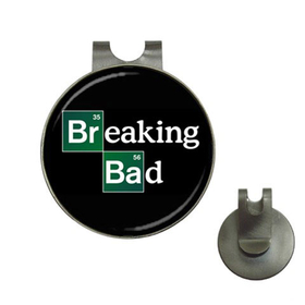 Golf Hat Clip with Ball Marker : Breaking Bad