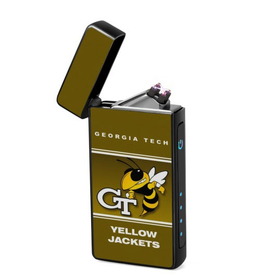 Lighter : Georgia Tech Yellow Jackets (front, open lid)