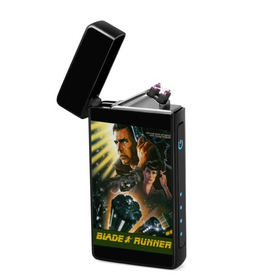 Lighter : Blade Runner (front, open lid)