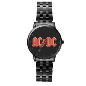 Casual Black-Tone Watch : AC/DC