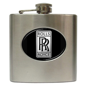 Liquor Hip Flask (6 oz) : Rolls Royce