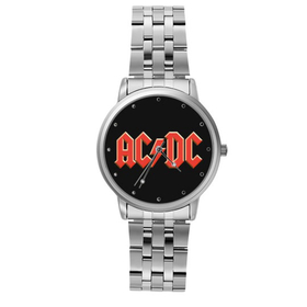 Casual Silver Watch : AC/DC