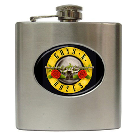 Liquor Hip Flask (6 oz) : Guns N' Roses