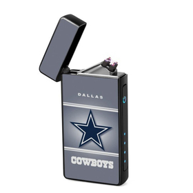 Lighter : Dallas Cowboys (front, open lid)