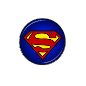Golf Ball Marker : Superman Shield