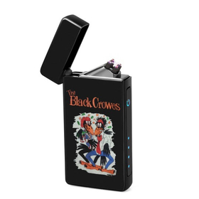Lighter : Black Crowes (front, open lid)