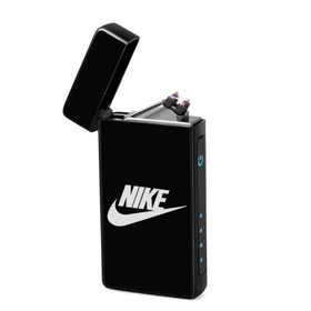 Lighter : Nike (front, open lid)