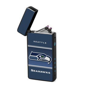Lighter : Seattle Seahawks (front, open lid)